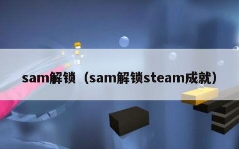 sam解锁（sam解锁steam成就）