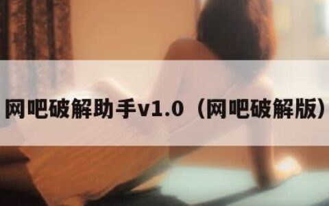 网吧破解助手v1.0（网吧破解版）