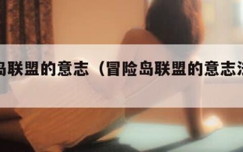 冒险岛联盟的意志（冒险岛联盟的意志法师天赋）