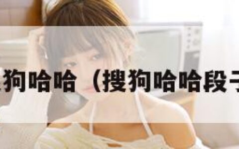 搜狗哈哈（搜狗哈哈段子）