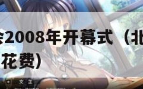 北京奥运会2008年开幕式（北京奥运会2008开幕式花费）