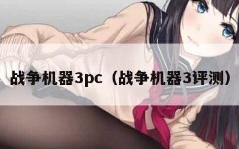 战争机器3pc（战争机器3评测）