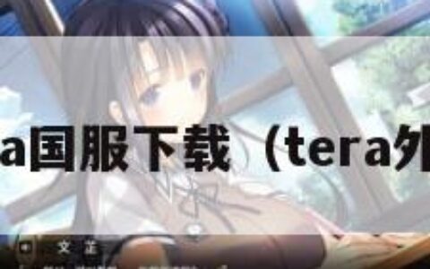 tera国服下载（tera外服）