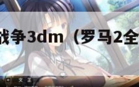 罗马2全面战争3dm（罗马2全面战争建筑）