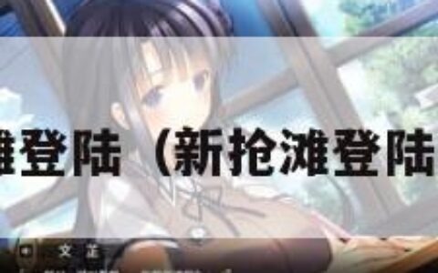 新抢滩登陆（新抢滩登陆2007）