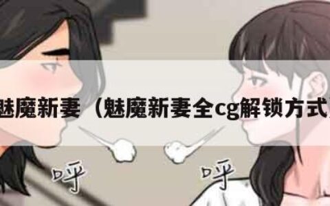 魅魔新妻（魅魔新妻全cg解锁方式）