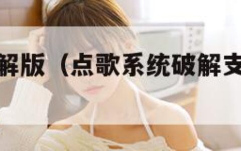 点歌系统破解版（点歌系统破解支持手机点歌）