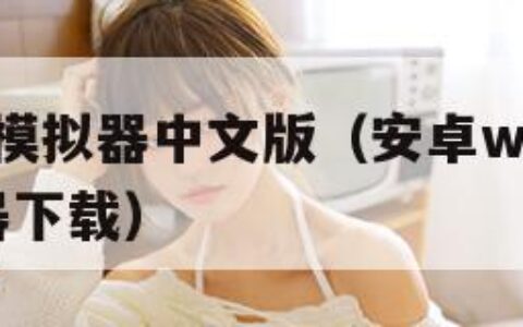 w7安卓模拟器中文版（安卓windows 7模拟器下载）