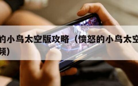 愤怒的小鸟太空版攻略（愤怒的小鸟太空版攻略视频）