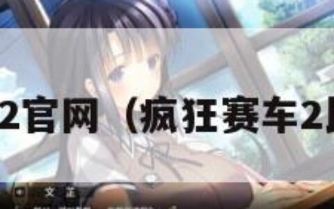 疯狂赛车2官网（疯狂赛车2比赛视频）