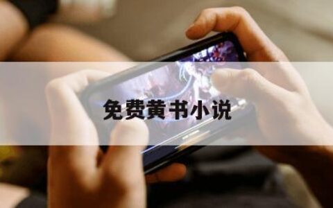 免费黄书小说