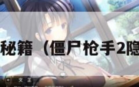 僵尸枪手2秘籍（僵尸枪手2隐藏点介绍）